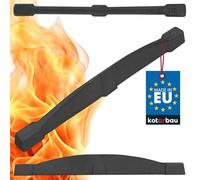 KOTARBAU® Rejilla para Chimenea 31 cm, Rejilla Chimenea Hierro Fundido, Parilla de Cenizas, Repuesto Rejilla, Parilla de Fuego Chimenea, Parilla de Estufa, Rejilla de Cenizas