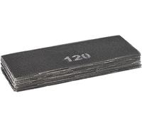 KOTARBAU® Set de hojas de lija, Grano: 120, Forma rectangular, Malla abrasiva, Rejilla adherente, Carburo de silicio, Malla para lijadoras y pulidoras, Para alisar juntas o paredes de yeso, 20 UD