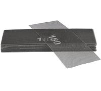 KOTARBAU® Set de hojas de lija, Grano: 180, Forma rectangular, Malla abrasiva, Rejilla adherente, Carburo de silicio, Malla para lijadoras y pulidoras, Para alisar juntas o paredes de yeso, 20 UD