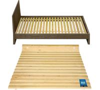 KOTARBAU Somier de láminas de 120 x 200 cm – Láminas de madera para cama – Marco estable – Óptima circulación del aire – Construcción robusta – Ideal para colchón