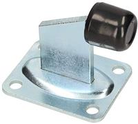 KOTARBAU® Tapón de 100 x 80 mm para puertas enrollables y puertas pesadas en exteriores con amortiguador de goma para puerta amortiguador de suelo soporte de suelo