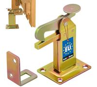 KOTARBAU Tope de puerta 97 para montaje en suelo, acero macizo, color amarillo