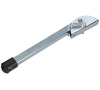 KOTARBAU® Tope de retención de Puerta, 20 cm, Retenedor de Puerta, Pie de Soporte Rectangular, Soporte Resistente para Sujetar Puerta, Plateado