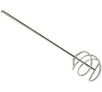 KOTARBAU® Varilla mezcladora 100 mm, Mezclador, Agitador de Adhesivos, Mezclador de mortero, Yeso, Cemento, Cesta mezcladora Espiral, Batidora de Yeso para Taladro, Acero galvanizado