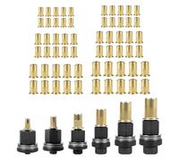 KOVSGQ Remachadora de Tuercas Remachables Remaches Roscados Tuerca Remachable Remache Tuerca 66Stk M3 M4 M5 M6 M8 M10 Juego de Cabezales Para Remachar a Mano Cada uno Contiene 10 Tuercas