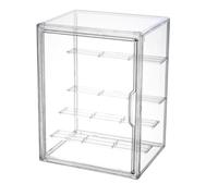 kowaku Estuche Expositor Pet Proctora Caja Exhibición Resisn Caja Acrílico con Tapa para Coleccionistas, Oficina