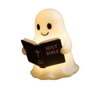 kowaku Lámpara de Lectura con Forma de Libro, Luz de Noche, Lámpara de Noche Decorativa para Halloween