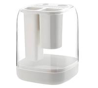kowaku Soporte para Utensilios de Cocina Organizador de Cubiertos Portacuchillos con Suave Separador para Tijeras y Palillos Diseño Compacto Plástico
