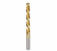 Kozelo 1 broca - [10,2 mm de diámetro] M42 8% cobalto HSS herramienta de corte para mecanizado de metal duro, acero inoxidable, carpintería, artesanía, ángulo de corte de 135° TiN
