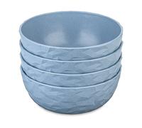 Koziol Cuenco Club Ø16.2 cm. 4-pack termoplástico biocircular Nature flower blue