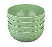 Koziol Cuenco Club Ø16.2 cm. 4-pack termoplástico biocircular Nature leaf green