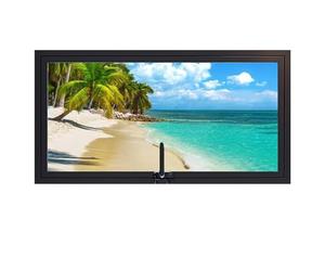 KPHYMOD Ventana Ventana De Eje Central Giratoria De 360° con Manija, Ventana Rectangular Empotrada De Vidrio Templado para Baño, Cocina Y Sótano.(Black,60X40CM/23.62X15.79IN)