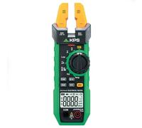 KPS-PA440 Pinza Amperimétrica Profesional con Maxilar Abierto - Multímetro Digital con Medición de Corriente AC 200A, Corriente DC 1000µA, Voltaje AC/DC 600V, Temperatura, Frecuencia, Capacidad y NCV