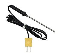 KPS-TP320 Termopar tipo K de Varilla Medición de Temperatura -40ºC - 260ºC Conector en Clavija 1 Metro de Longitud