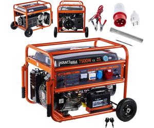 KRAFT&DELE KD147 Generador De Gasolina 7500W 230V 400V 25L Notstromaggregat
