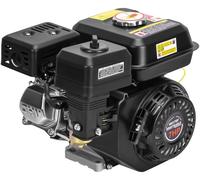 KRAFT&DELE | Motor de gasolina, 7 CV, eje de 20 mm, tuerca de ajuste, refrigeración por aire, bomba de agua, motor