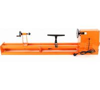 KRAFT&DELE | Torno de banco, 650W, torno para trabajar la madera con control de velocidad continuo de 890–2600 RPM