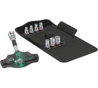 Kraftform Kompakt 400 RA, juego imperial de 2 piezas, con mecanismo de trinquete, llaves de vaso