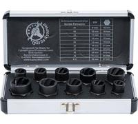 KRAFTMANN 20210, juego de adaptadores especiales para llaves de vaso "Twist", de 9 a 19 mm, 10 unidades (3/8"), 10 piezas.