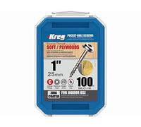 KREG KRE00052 Zinc 25 mm con rosca gruesa, 100 tornillos-SML-C1