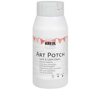KREUL 49153 - Art Potch Barniz cola transparente y brillante 750 ml Cola a base de agua para la decoración y el napado Adecuado para madera, cerámica, piedra y cartón