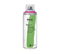KREUL 76317 - Spray de color rosa, 200 ml, pintura clásica mate en spray a base de agua altamente pigmentada y resistente al agua para interiores y exteriores