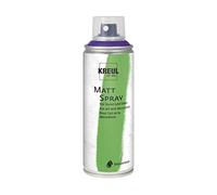 KREUL 76318 - Spray de color violeta, 200 ml, pintura clásica mate en spray a base de agua altamente pigmentada e impermeable resistente a la espuma de poliestireno para interiores y exteriores