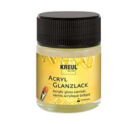 C. Kreul Barniz acrílico 79405 – Brillante 50 ml, transparente, para interiores y exteriores