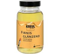 KREUL 86155 - Barniz brillante, 250 ml, protege contra el polvo y la suciedad, barniz de acabado transparente y elástico a base de resina sintética