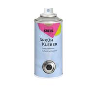 KREUL 870150 - Adhesivo en spray, bote de 150 ml, adhesivo incoloro multiuso para papel, madera, vidrio, metal, plástico y poliestireno, adhesivo permanente, no removible, para interiores