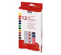 KREUL C. - Juego ( set ) de 12 pinturas al oleo (El Greco 26150)