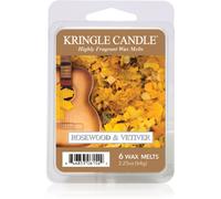 Kringle Candle Rosewood & Vetiver cera para lámparas aromáticas 64 g