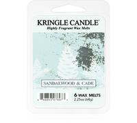 Kringle Candle Sandalwood & Cade cera para lámparas aromáticas 64 g