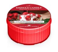Kringle Candle Strawberries & Cream vela de té 42 g