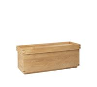 Kristina Dam Studio Mesa bandeja Japanese 35x95 cm Dark oak. medium