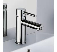 Kronenbach AQA 2.0: Grifo monomando para lavabo, con sistema de ahorro de agua, sin desagüe incluido