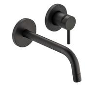Kronenbach Lima 2.0 Black grifo para lavabo empotrado negro 100.1814SMKBN