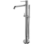 Kronenbach Lima 2.0 grifo de bañera y ducha en suelo cromo 100.1162CRKB