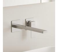 Kronenbach Quara 3.0: Grifo de pared para lavabo, alcance de 24 cm