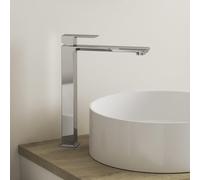 Kronenbach Quara 3.0: Grifo monomando para lavabo de gran tamaño, sin kit de desagüe