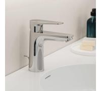 Kronenbach Radia 3.0: Grifo monomando para lavabo con sistema de desagüe con varilla de 1 1/4, de bajo consumo de agua