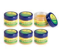 KROWN - Pack de 6 Latas de Gel de Citronela Repelente de Mosquitos 100g con Esencias Naturales