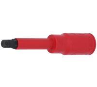 KS TOOLS 1/2" Bit-Stecknuss Schutzisolierung 4mm Innensechskant lang