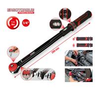 KS Tools 1/4" Ergotorque Precisión Llave de Torsión de Trinquete Perilla, 1-5Nm
