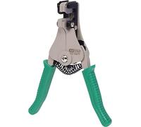 KS Tools 115.1028 - Alicates pelacables automáticos, para secciones transversales de cables: 0,5-2,0 mm, color verde (L = 170 mm)