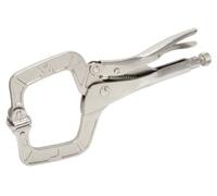 KS Tools 115.1075 - Mordazas de sujeción tipo abrazadera para soldar con mandíbulas móviles (tamaño: 450mm)