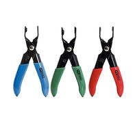 KS Tools 115.1090 Juego de tenazas para tuberías de carburante, 3 pzs