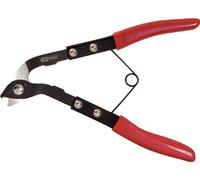 KS Tools 115.1186 Alicate Para Cortar Tubos Flexibles, Inclinado, 220mm