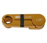 KS Tools 115.1276 Desbloqueador de tijera, aluminio amarillo, 1/2"