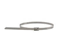 KS Tools 115.1591 Brida de cables de acero inoxidable con cierre de bola, 4,6x200 mm, 100 unidades